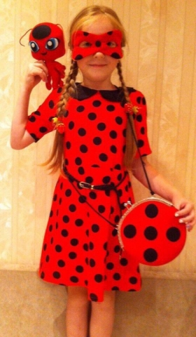Карнавальный костюм Леди баг для девочки Батик купить в интернет-магазине Wildberries