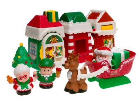 fisher price christmas village