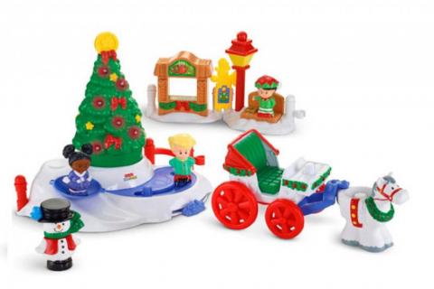 fisher price christmas village