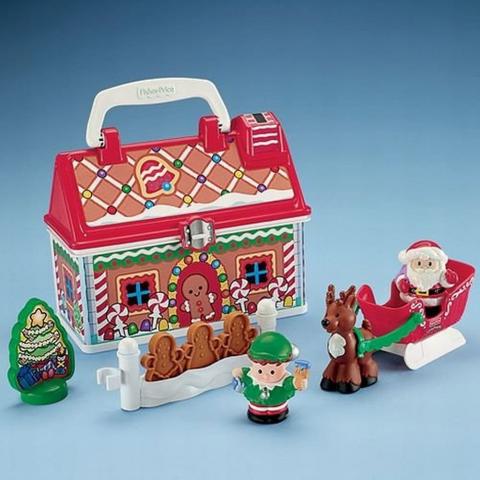 fisher price little people christmas train