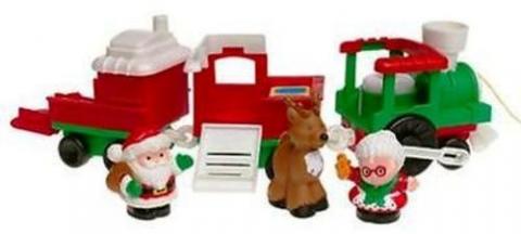 fisher price christmas train