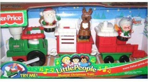 fisher price musical christmas train