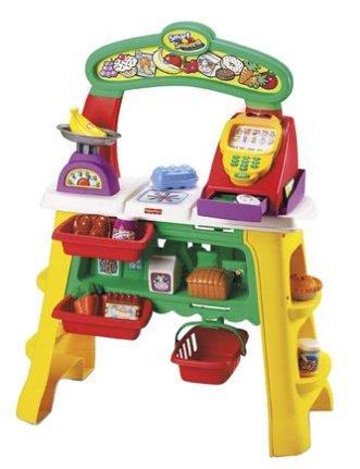 Fisher price smart hot sale shopper grocery store